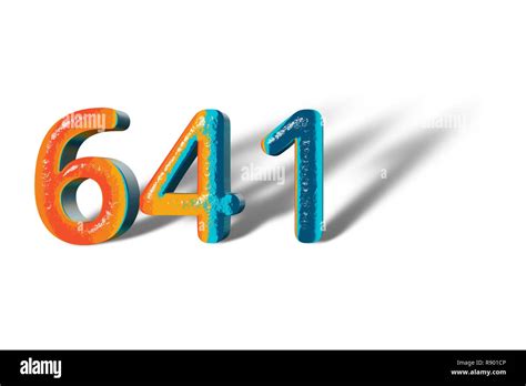 3D Lotto Number: 641 .